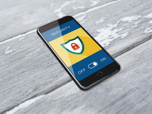 Mobile phone locked behind cybersecurity efforts