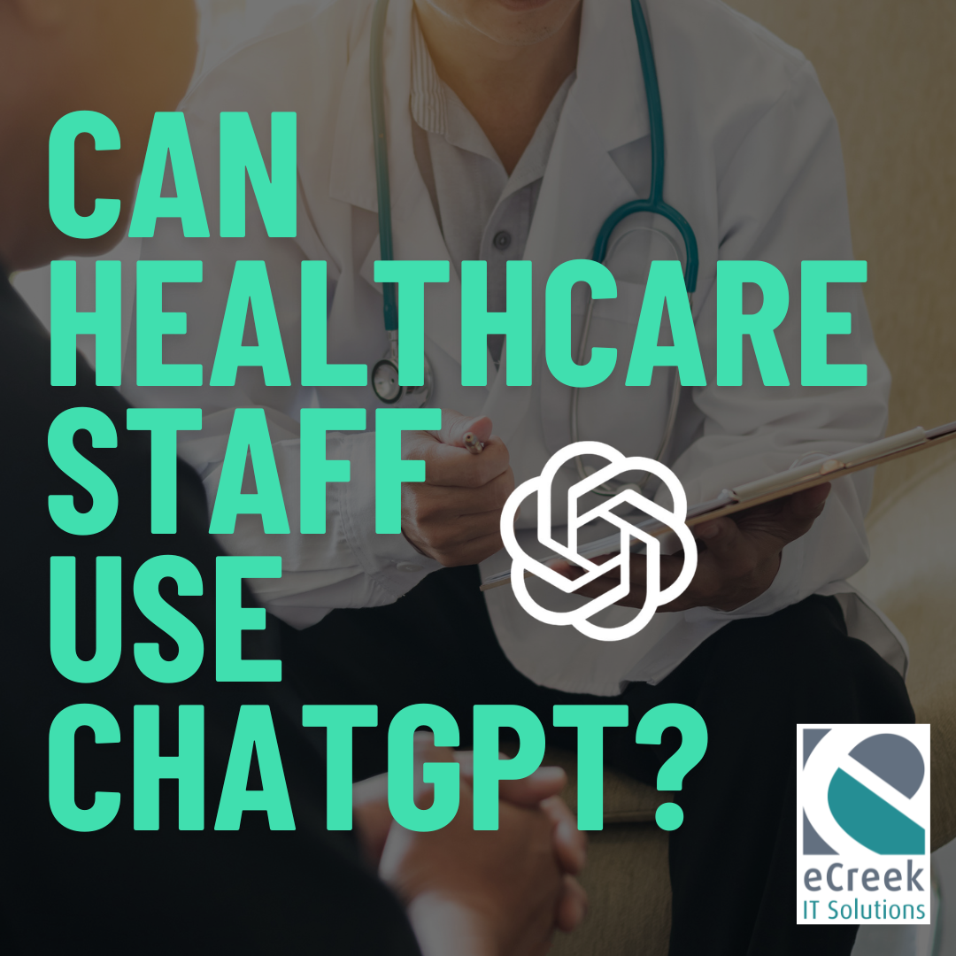 Can healthcare staff use ChatGPT while maintaining HIPAA compliance and healthcare cybersecurity requirements in 2026